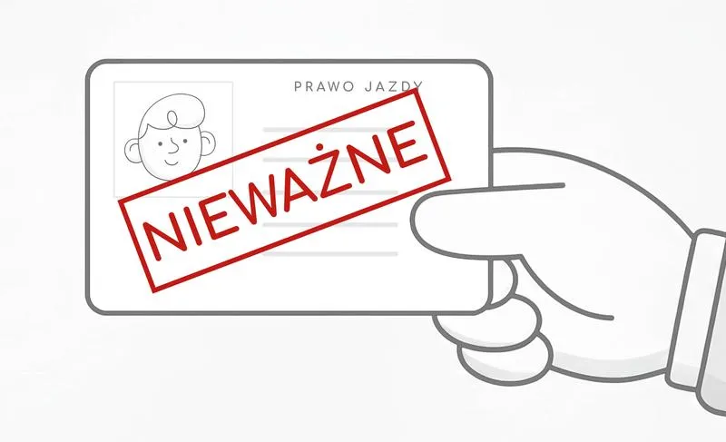 Kary za jazdę bez uprawnień